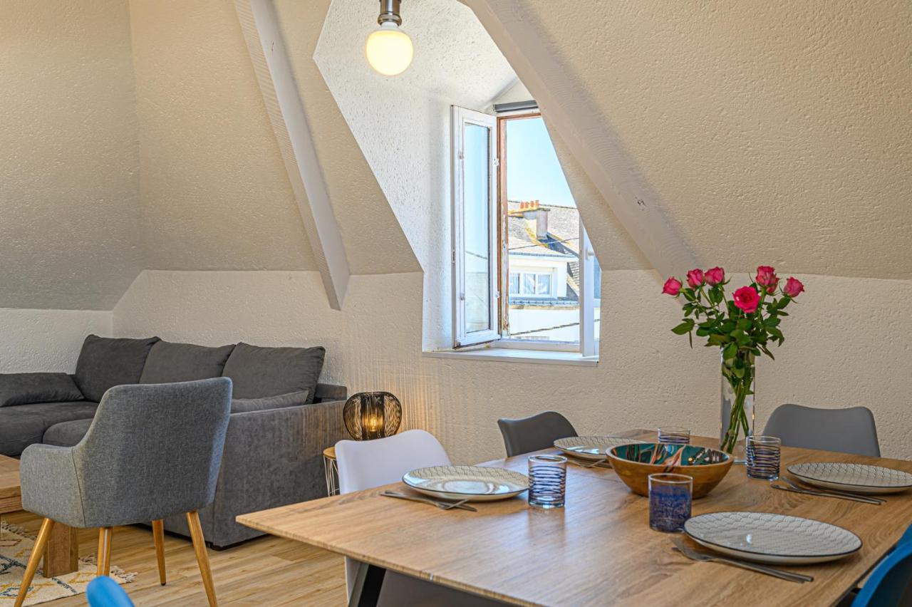 Le Beg Er Lann - Appartement Contemporain Centre Ville 萨尔佐 外观 照片